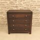 Oak chest of drawers, Art Deco