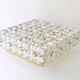 Large faceted crystal ceiling light by Kinkeldey, Germany, 1970s.