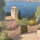 Tableau ancien, paysage provençal, signé, XXe siècle
