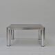 Table basse Artifort T100 par Kho Liang Ie – Verre fumé original – Années 1970