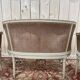 Salon de style Louis XVI en cannage 1900
