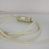 Mid-century allglass table lamp/ Osvětlovací sklo Valašské Meziříčí, 1970's