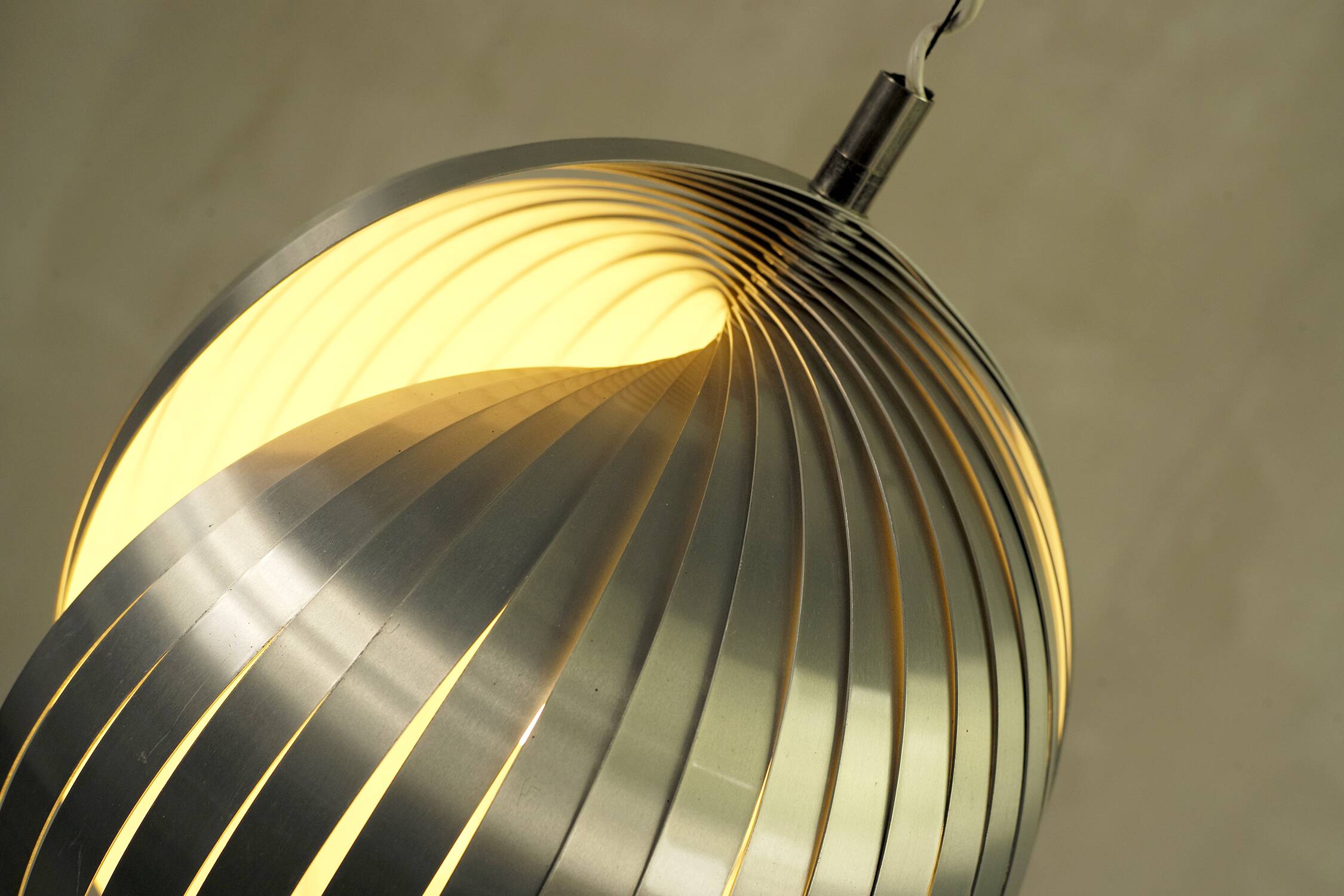 Large suspension by Henri Mathieu France 1970