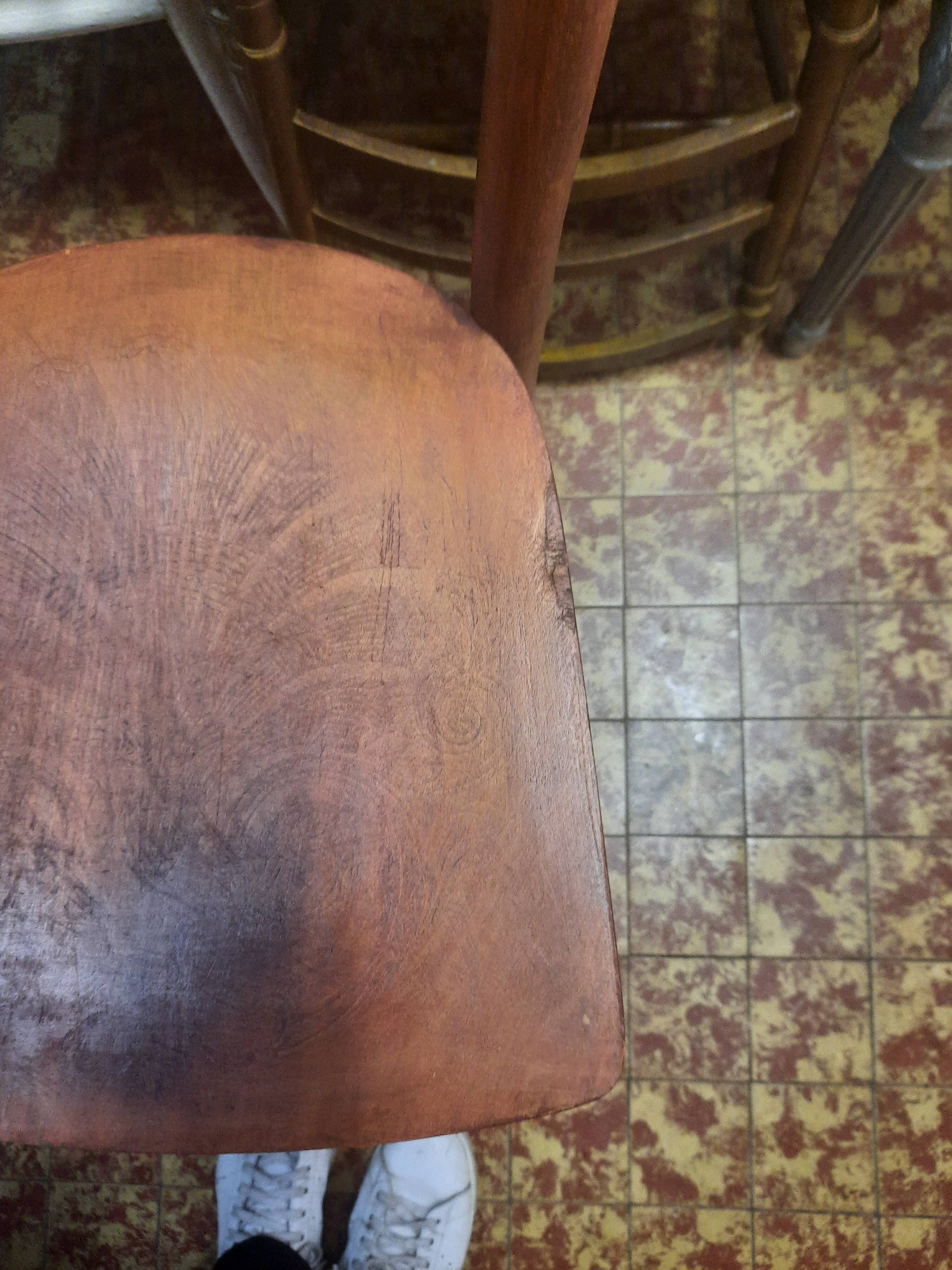 Pair of bistro chairs