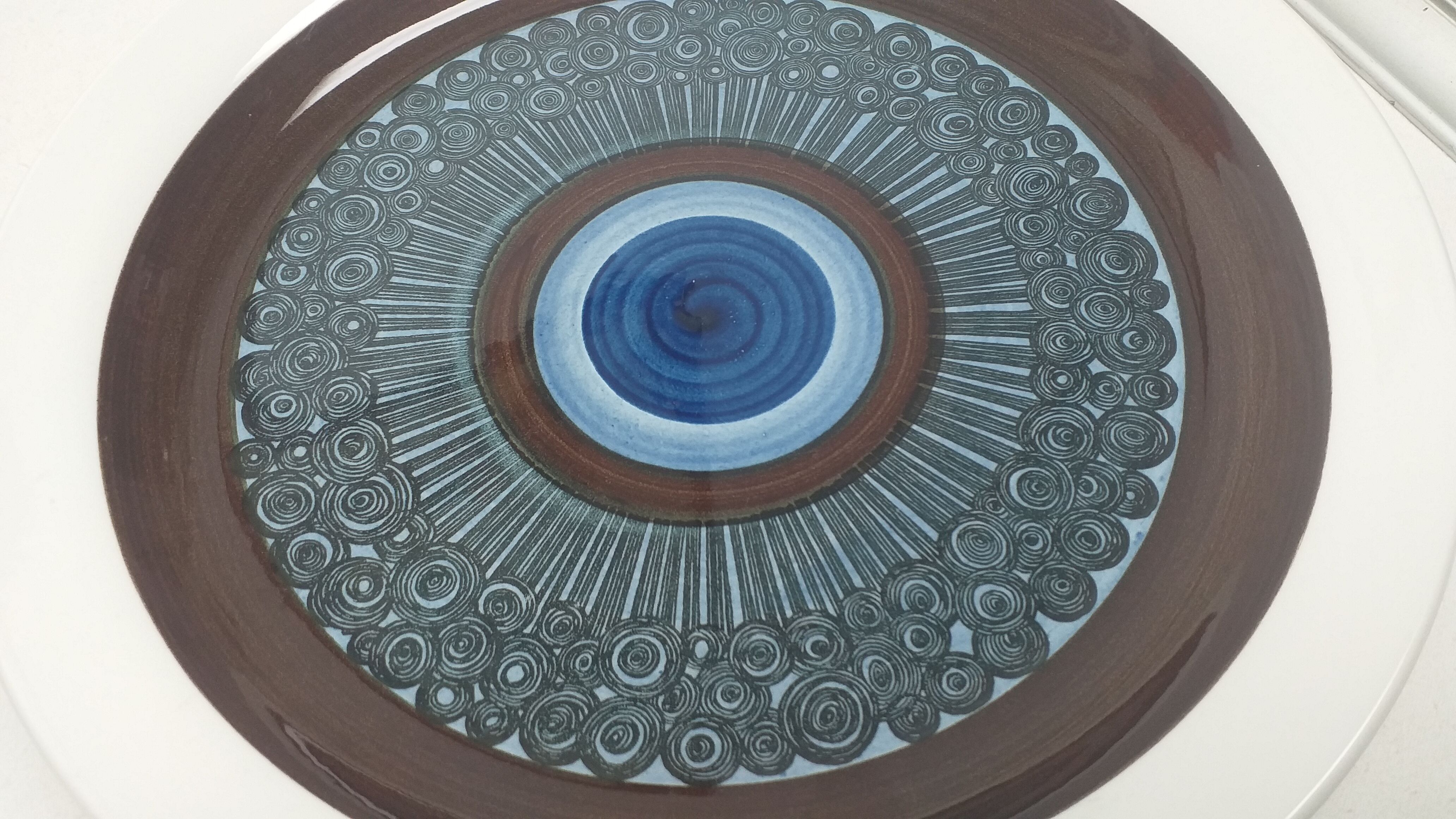 Flat plate 26.5cm Rorstrand Amanda Campbell