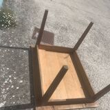 Ancienne table de cuisine bureau