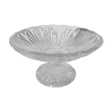 Chiseled glass cup
