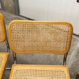 4 Breuer B32 chairs made in italy