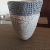 Cache-pot en céramique japonaise Raku