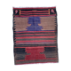 Medium Vintage Turkish Kilim Rug 140x111 cm Wool Kelim