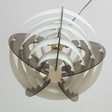 Hanging lamp strips Preben Jacobsen and Brylle