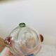 Vase vintage en verre d'art : Hanna Machanovska Mstisov Glassworks, Tchécoslovaquie