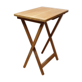 Folding side table