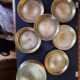 Lot de sous verres en laiton