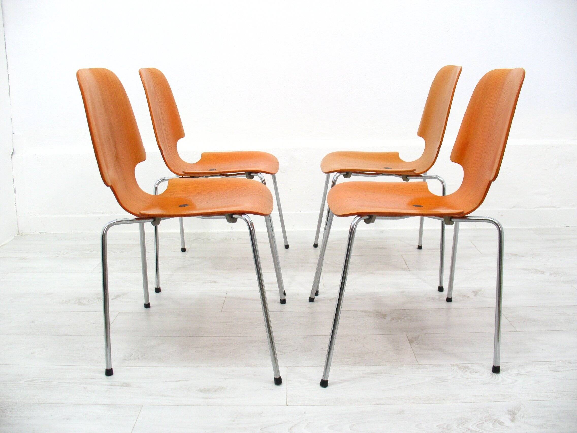 Danish dining chairs, 1960s