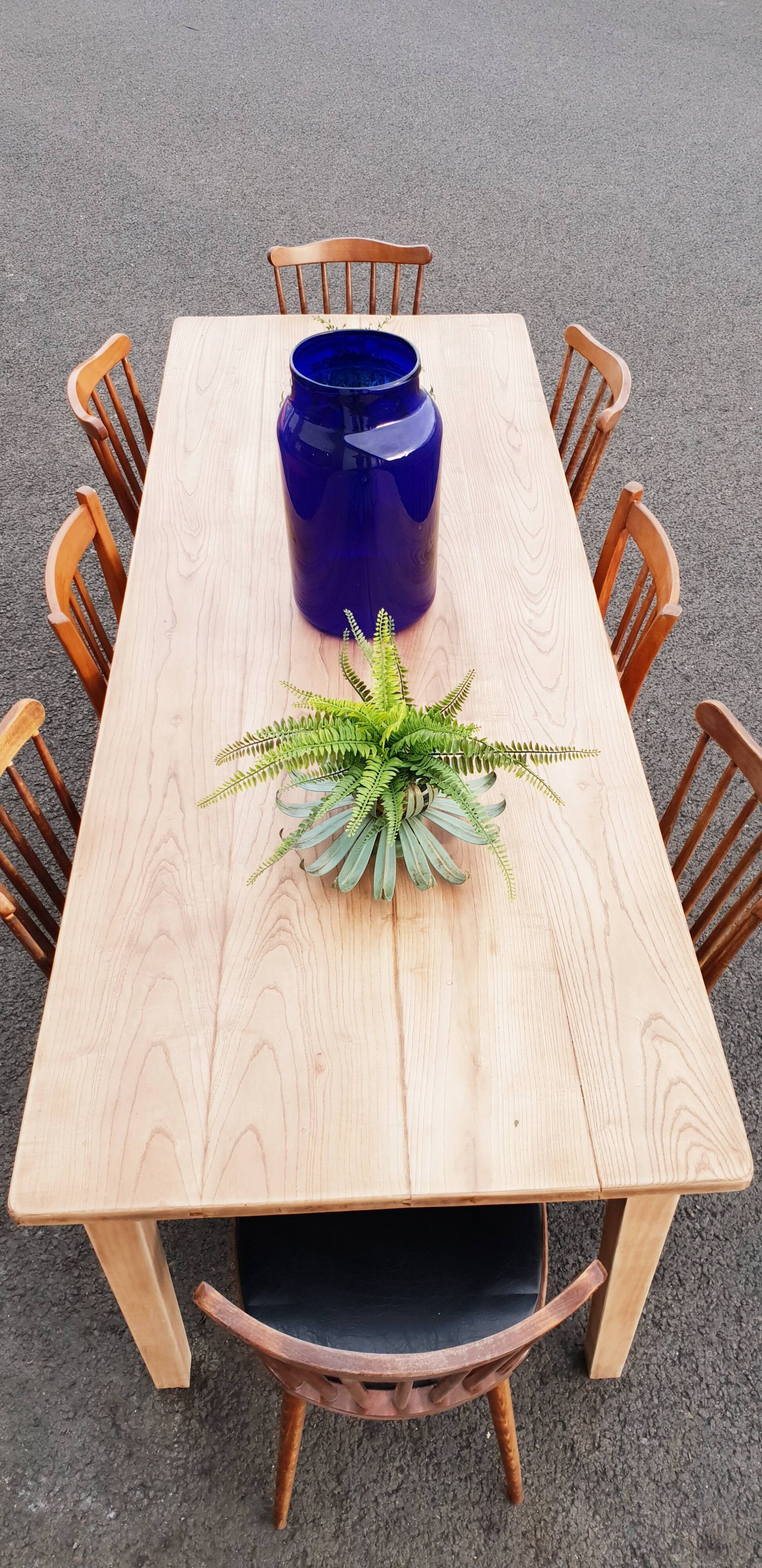 Vintage farm table
