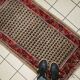Tapis Vintage Seraband Indien en Laine, Années 1970, Élégance Artisanale