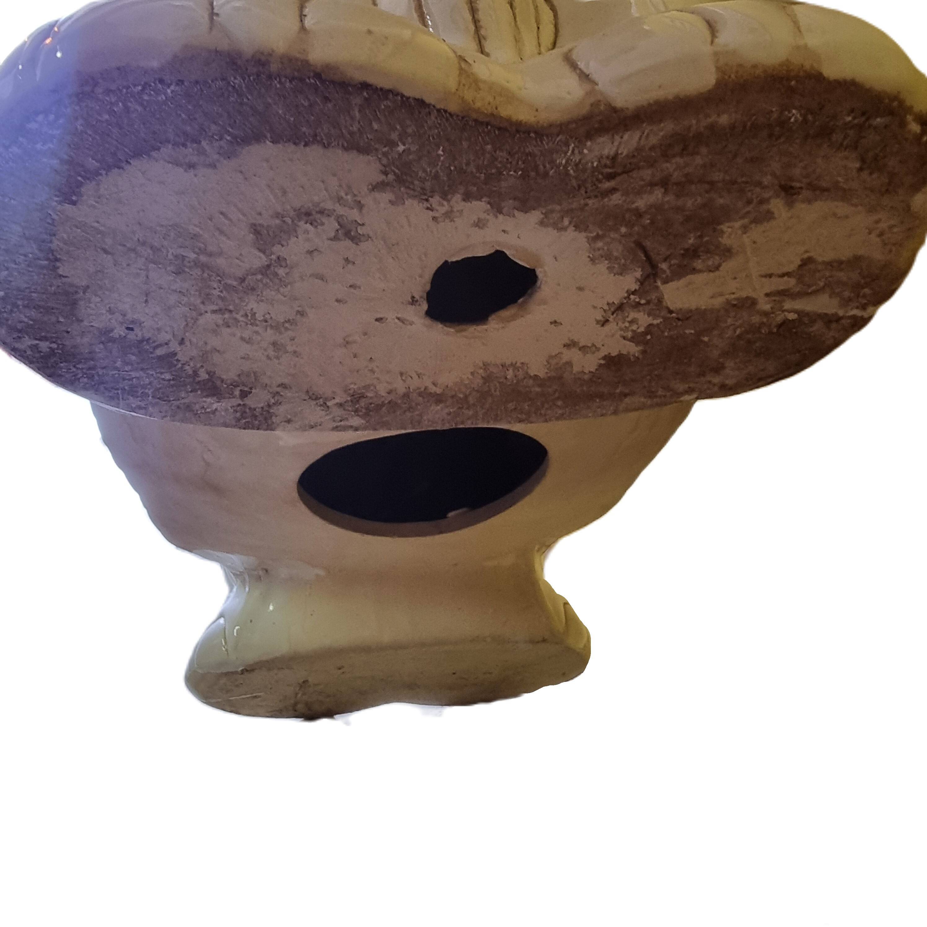 Vintage Ceramic Elephant Plant Table Mid 20th Century