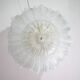 Taormina, Large Size Murano Clear trasparent Vintage Glass Ceiling Light, 1