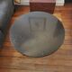 Black marble and gold metal coffee table