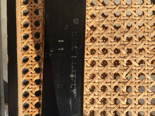 Suite of 6 chairs CESCA B32 by Marcel Breuer