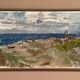Large Original Swedish Oil on Canvas – “Strand, Öland” by Ingvar Hällgren