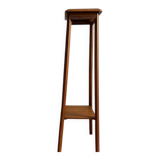 Antique wooden high stool (pedestal table) (1910-1930)