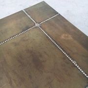 Brass Coffee Table, France, 1960s