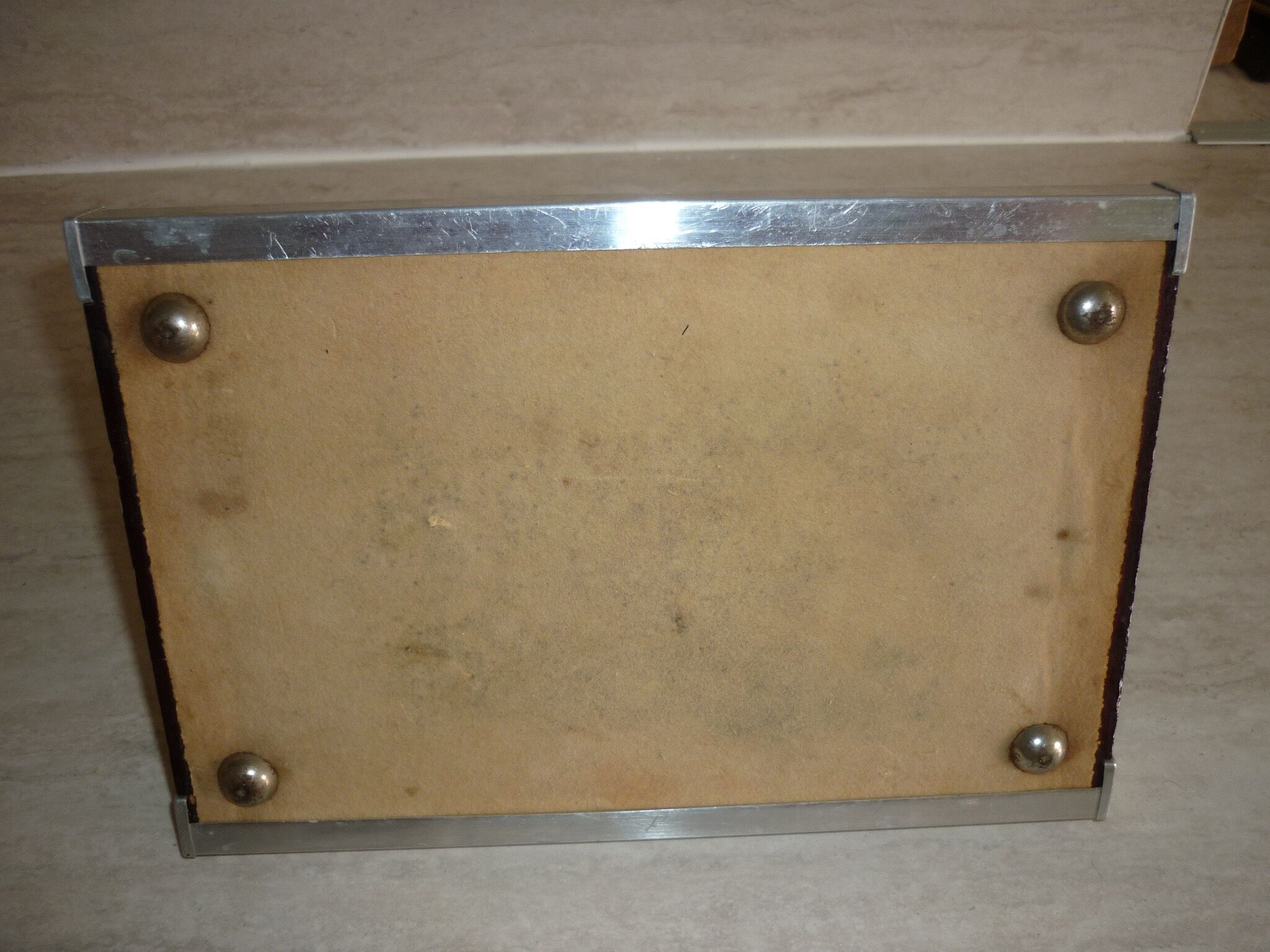 Bonbonnière on art deco mirror tray 1930