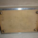 Bonbonnière on art deco mirror tray 1930