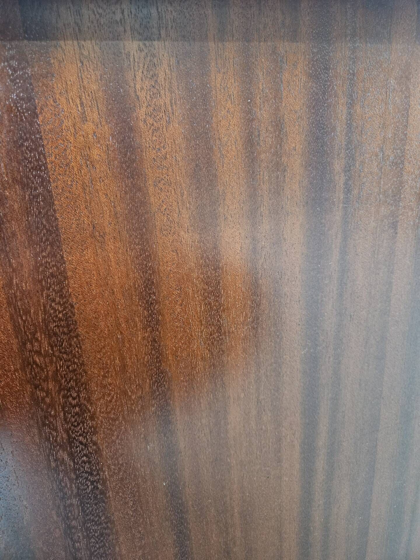 Enfilade vintage design en teck et cuir , années 70