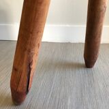 Wooden tripod stool