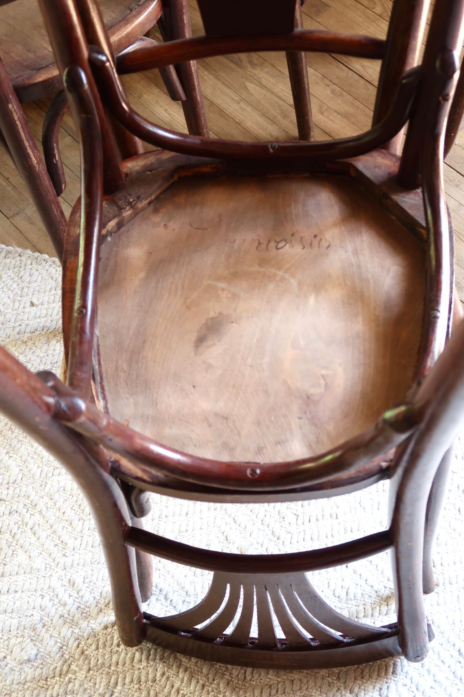 Lot de 5 chaises bistrot