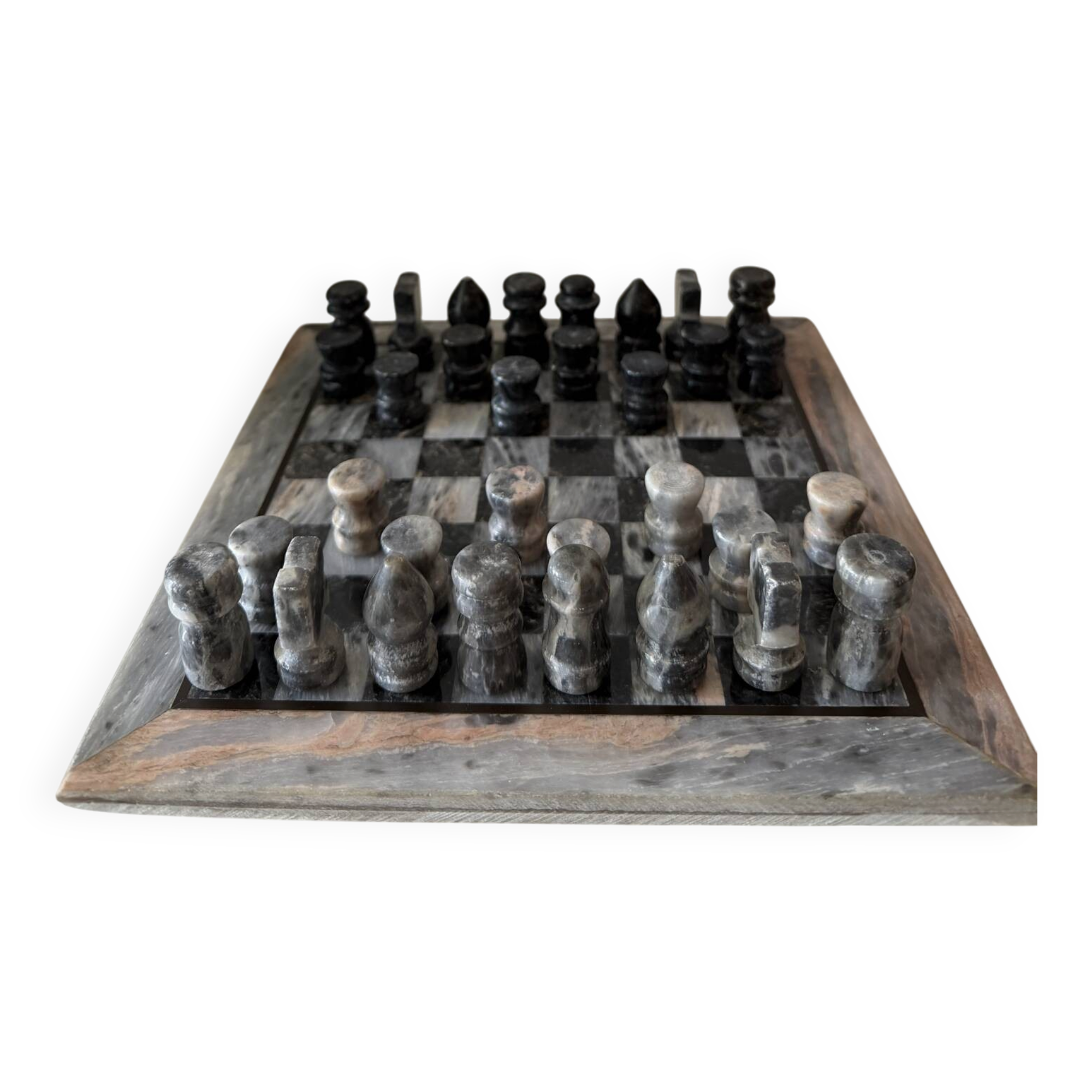 Onyx chess set