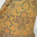 Pair of toad chairs, paisley fabric