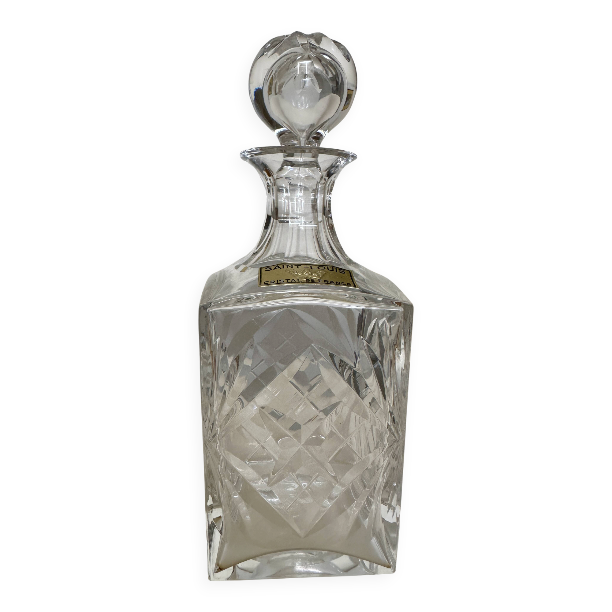 Crystal carafe Saint-Louis