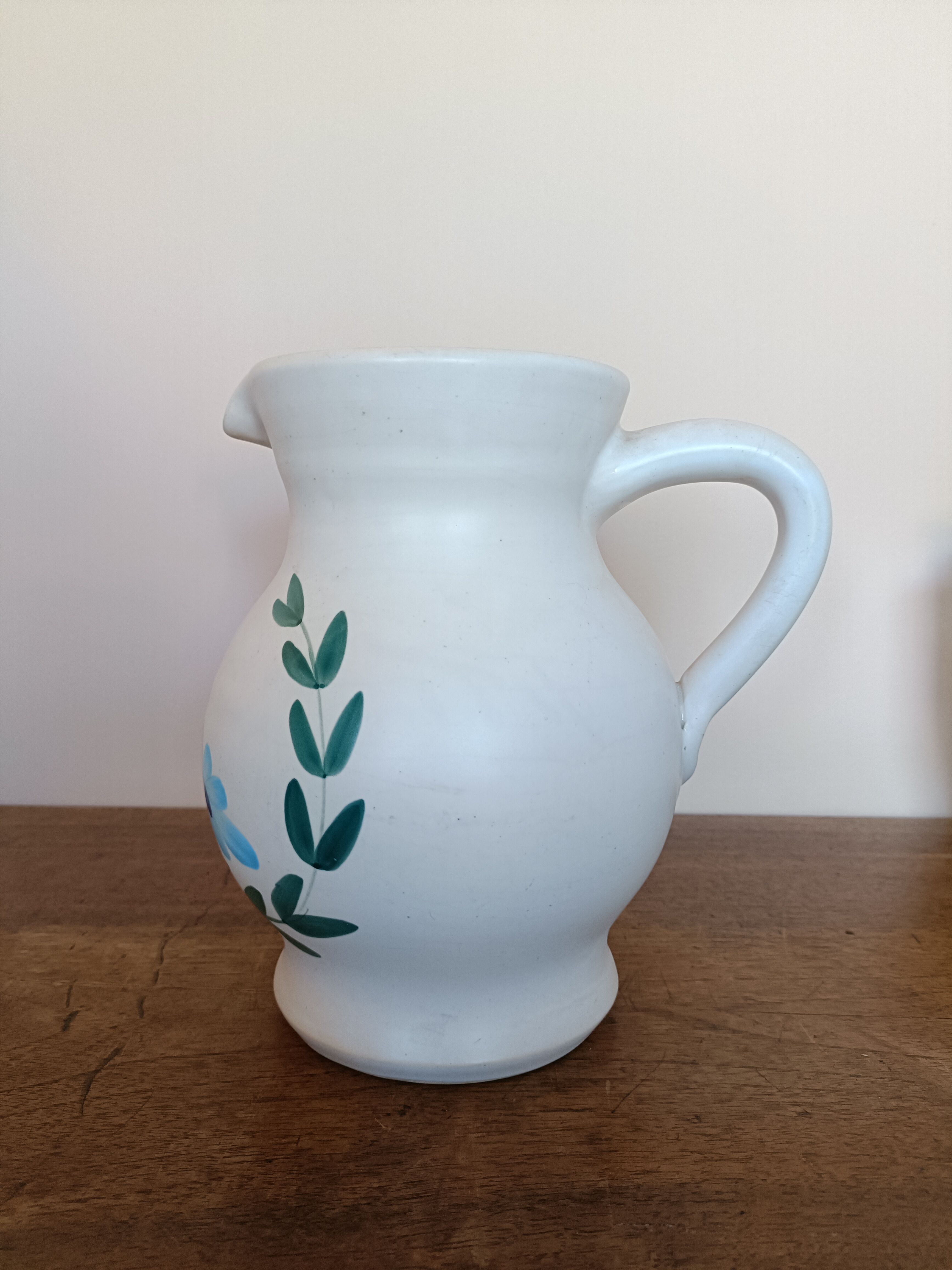 Ceramic pitcher Poteries du Marais