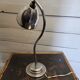 Table lamp chromed metal of the 50s