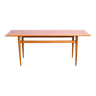 Table basse vintage de style scandinave par Sedláček & Vyčítal, Tchécoslovaquie, 1960