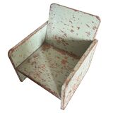 Ensemble de meubles de poupée en bois, jouet enfant, années 1960