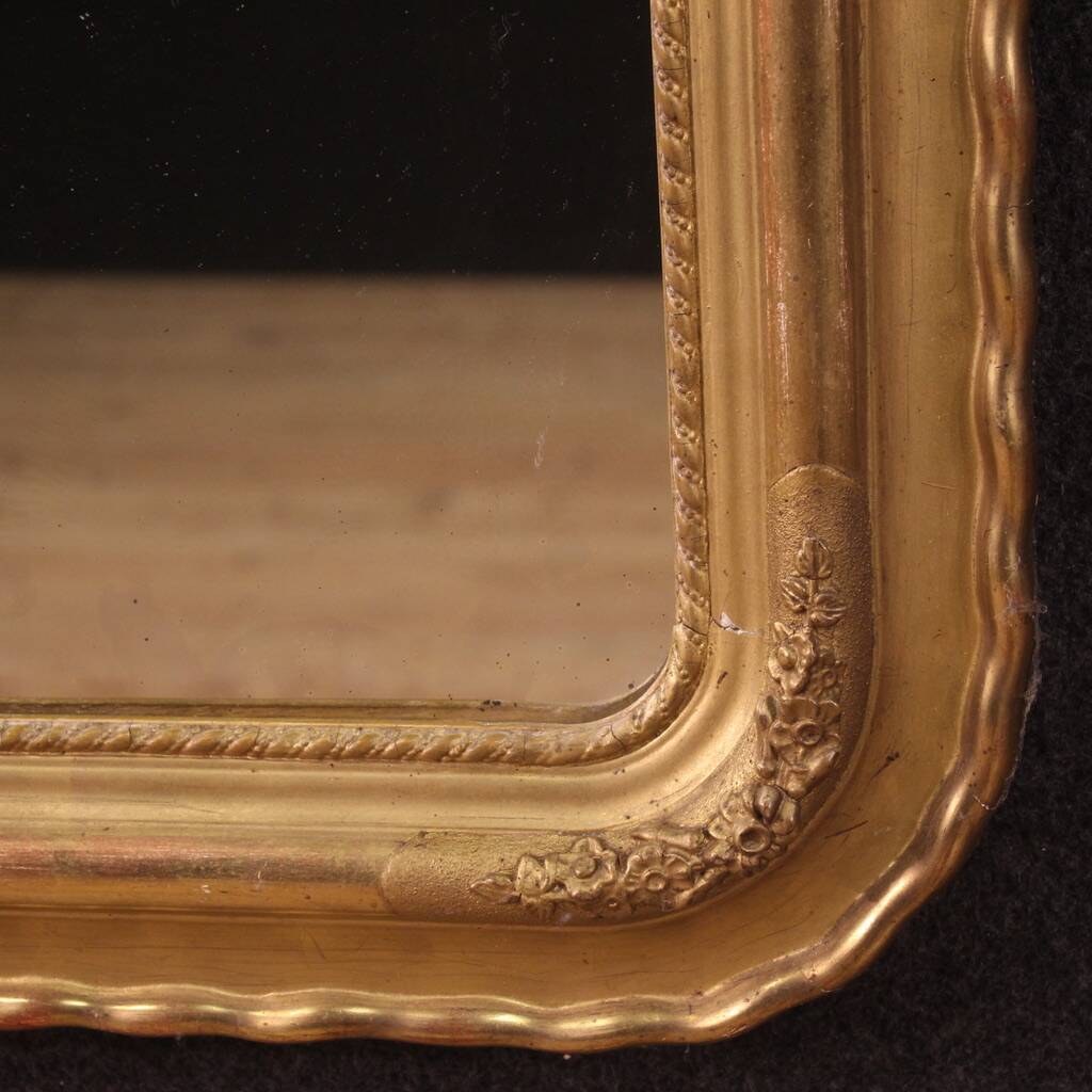Elegant 19th century tray mirror