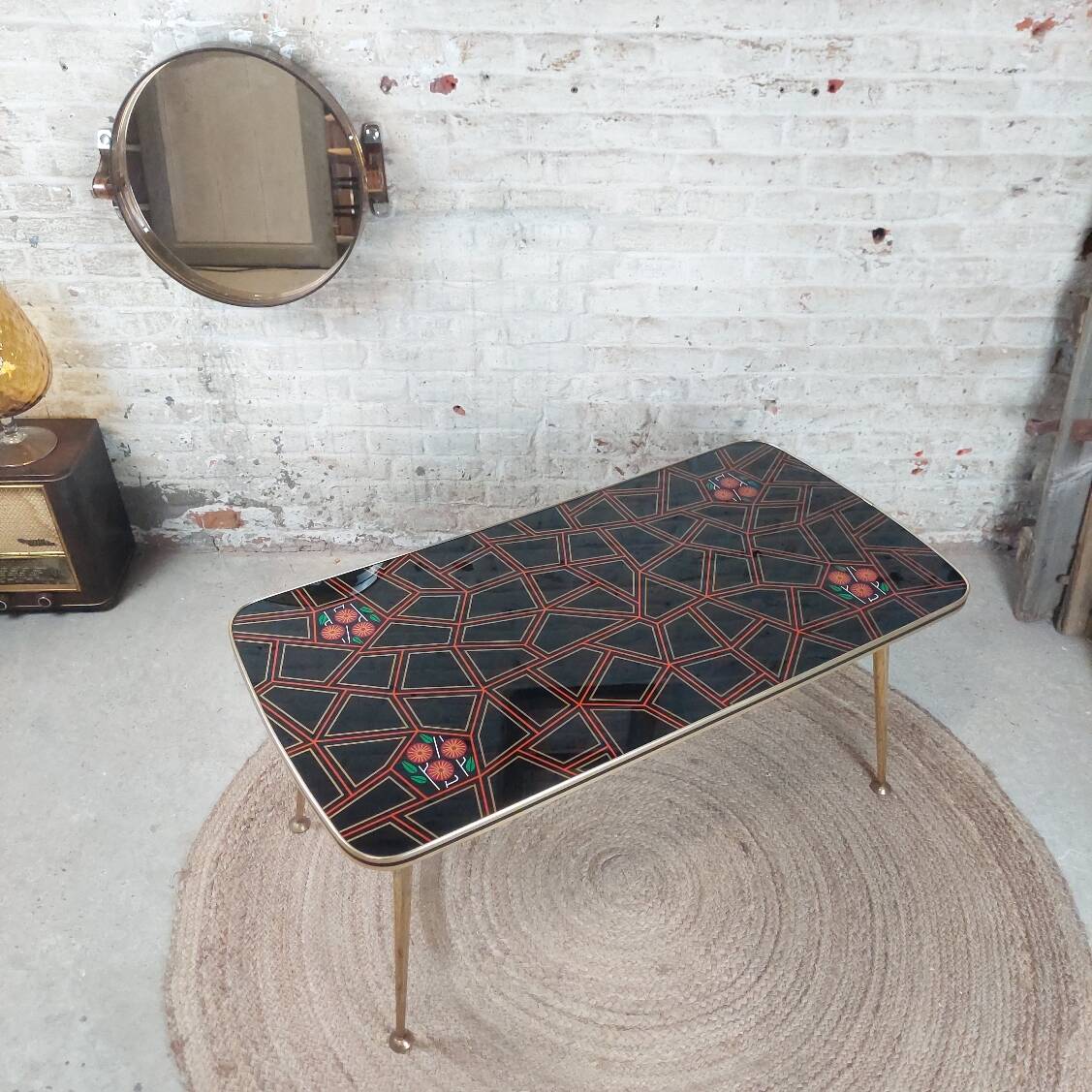 Table basse rétro