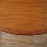 Danish extendable teak dining table 1960