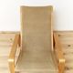 Mid-Century Pulkka lounge chair by Ilmari Lappalainen for Asko