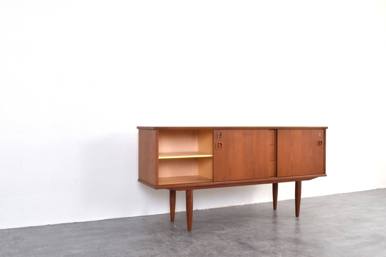 Mid-Century Danish Teak Sideboard, 1960s.