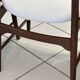 Suite 4 chaises Teck par Wilkhan pour Georg Leowald  Allemagne 1960