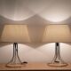 Paire de lampes vintage en metal  1970