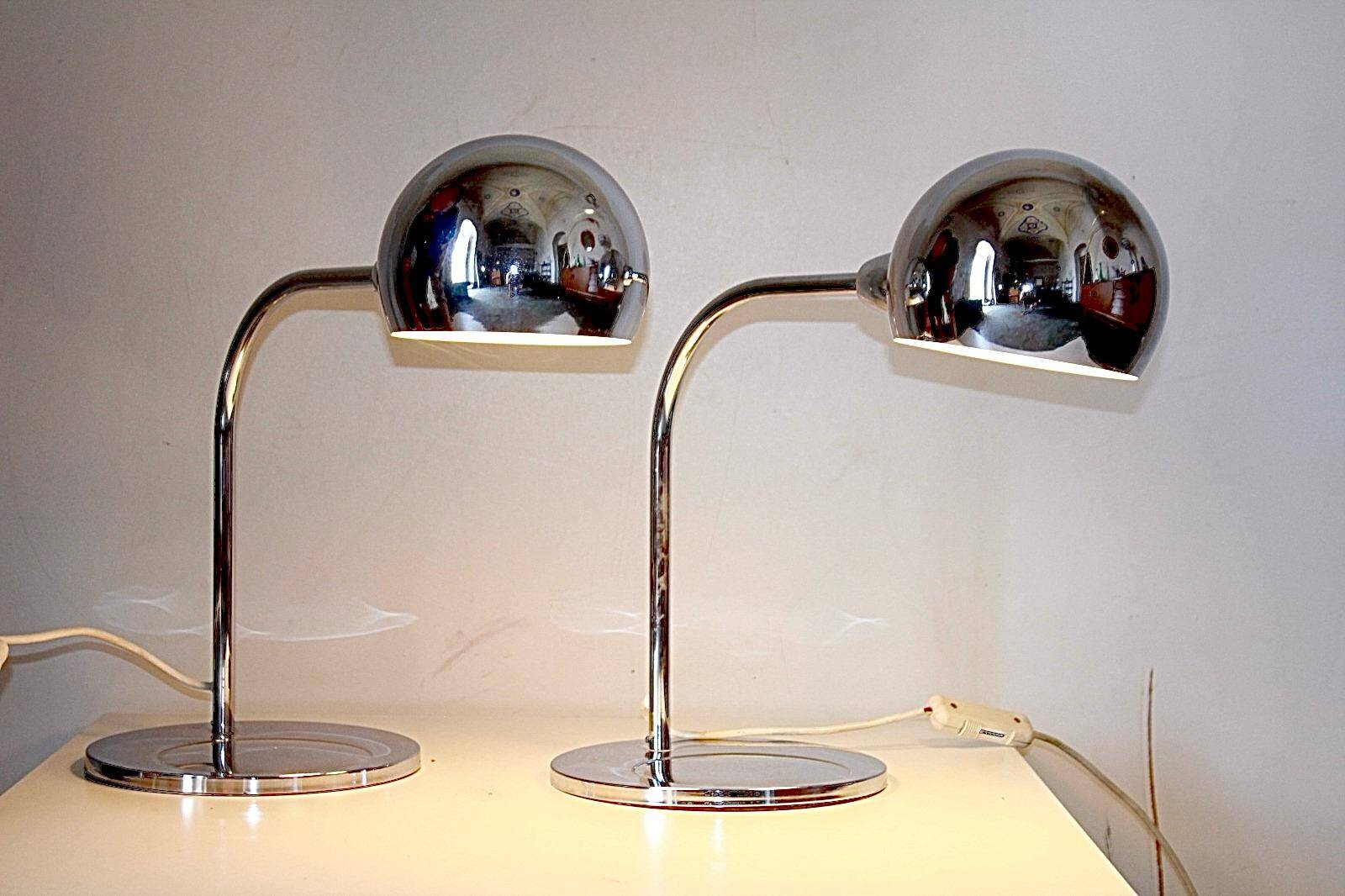 Industrial flexible steel table lamp,  Sergio Asti for Candle, Italy 1960 's