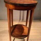 Louis XVI style marquetry side table