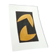 Peinture abstraite à l'or suprématisme
